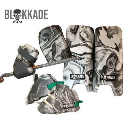 Blokkade Grey Swirl Goalkeeping Set with Goalie Bag