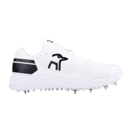 Kookaburra KC Players Spike Cricket Shoes White/Black 2024