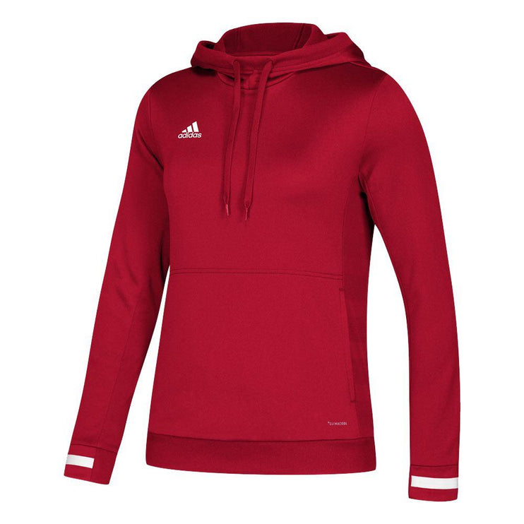 Adidas T19 Womens Hoody Red/White