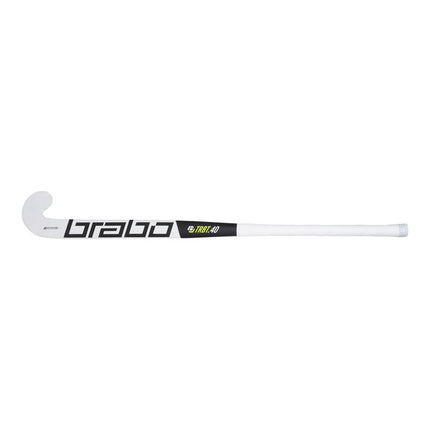 Brabo TC-40 LB White/Black Hockey Stick 2023