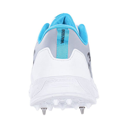 Kookaburra KC 1.0 Spike Cricket Shoes 2023 White/Mint/Grey