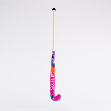 Grays Blast Ultrabow Micro Junior Wooden Hockey Stick Pink 2023