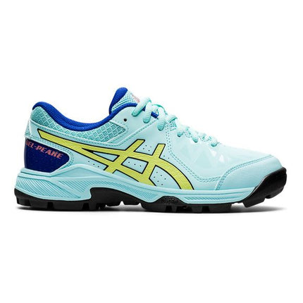 Asics Gel-Peake GS Junior Hockey Shoes Clear Blue/Glow Yellow 2021