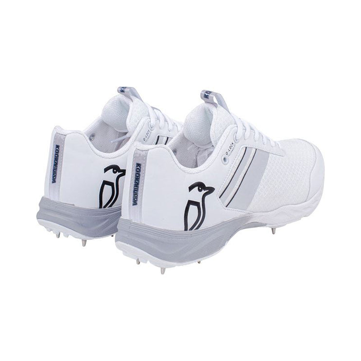 Kookaburra KC 2.0 Spike Junior Cricket Shoes 2023 White/Grey