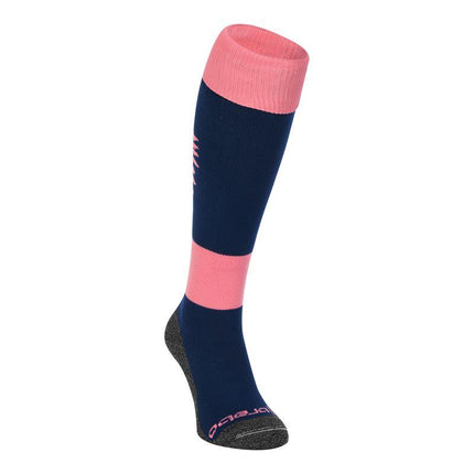 Brabo Socks Flowers Soft Pink/Navy