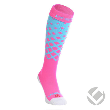 Brabo Socks Diamonds Pink/Light Blue