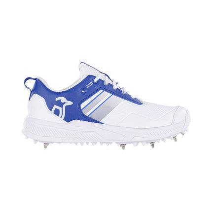 Kookaburra KC 1.0 Spike Junior Cricket Shoes 2023 White/Royal