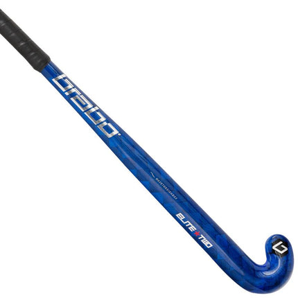 Brabo Elite 2 WTB TeXtreme Blue/Silver/Red Junior CC Composite Hockey Stick 2022