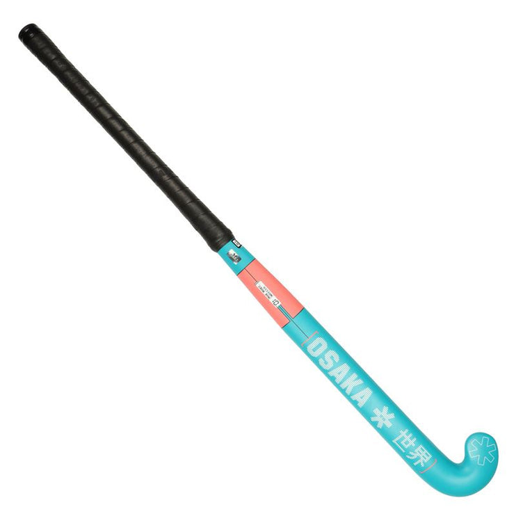 Osaka Vision 10 Grow Bow Junior Composite Hockey Stick Aqua Pink 2021