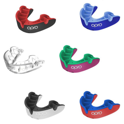 OPRO Self-Fit Silver Adult Mouthguard