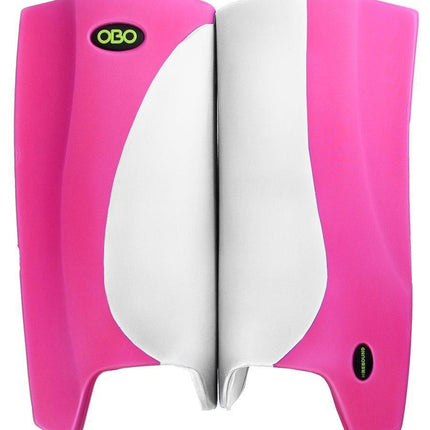 OBO Robo Hi-Rebound Leg Guards White/Pink