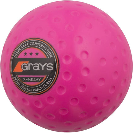 Grays X-Heavy Hockey Ball Pink