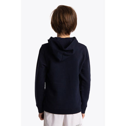 Osaka Deshi Kids Hoodie Green Star Navy Melange