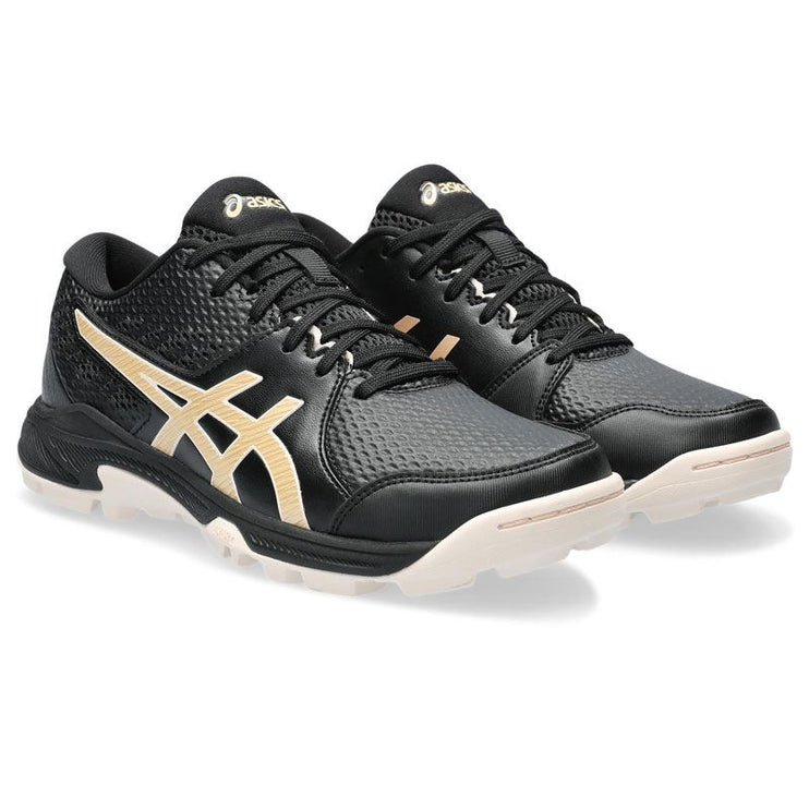 Asics Gel-Peake 2 Womens Hockey Shoes Black/Champagne 2023