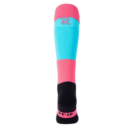 Osaka Sox Hockey Socks Aqua Pink Mix