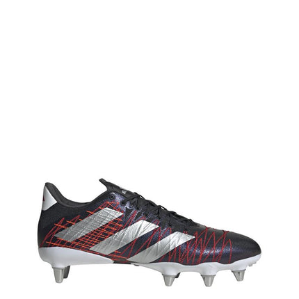 Adidas Kakari Z.1 SG Rugby Boots Black/Silver/Red