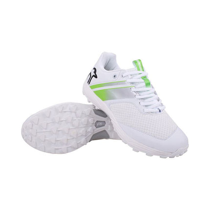 Kookaburra KC 3.0 Rubber Cricket Shoes 2023 White/Lime