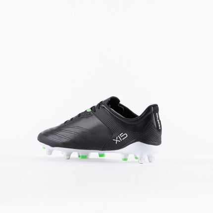 Gilbert Sidestep X15 6 Stud Black Rugby Boots 2023