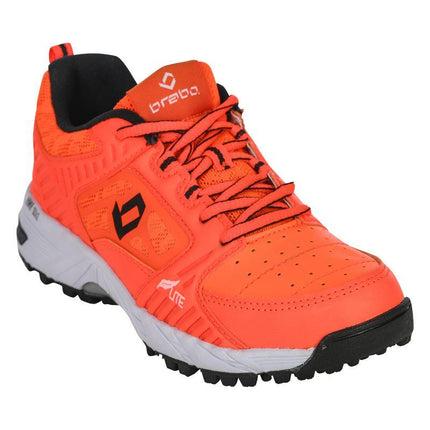 Brabo Tribute Orange Junior Hockey Shoes 2020