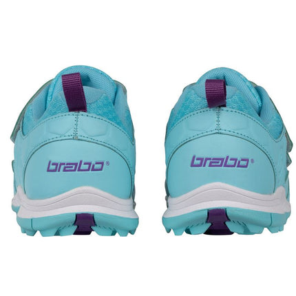 Brabo Velcro Junior Hockey Shoes 2022 Mint