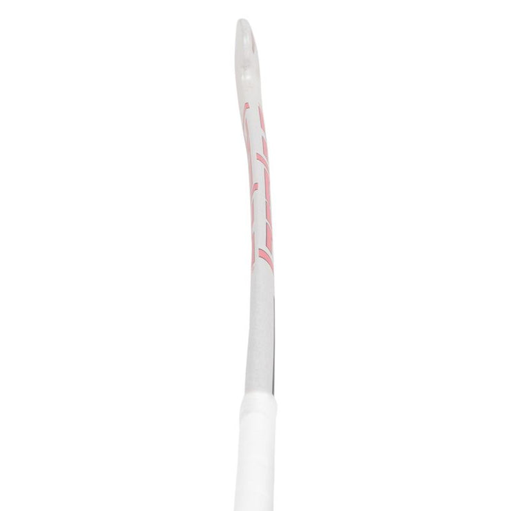 Brabo O'Geez Original Pearl White/Pink Junior Wooden Hockey Stick 2022