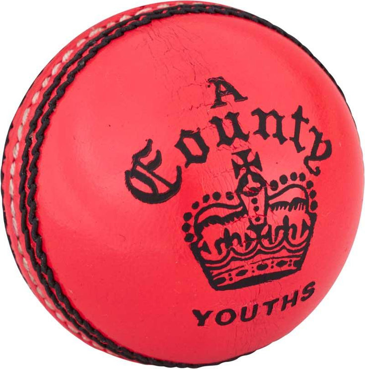 Readers County Crown Pink Cricket Ball Youths