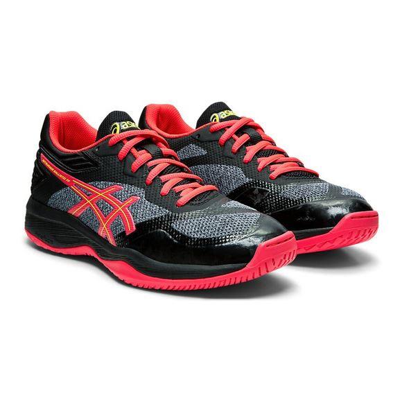 Asics Netburner Ballistic FF Women's Indoor Shoe Black/Laser Pink