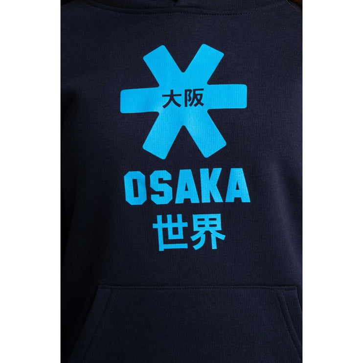 Osaka Deshi Kids Hoodie Blue Star Navy Melange