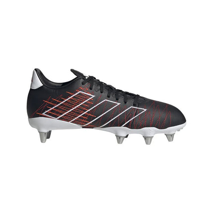 Adidas Kakari Elite SG Rugby Boots Black/Black/Red