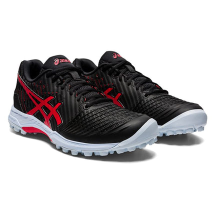 Asics Field Ultimate FF Hockey Shoes Black/Red Alert 2022