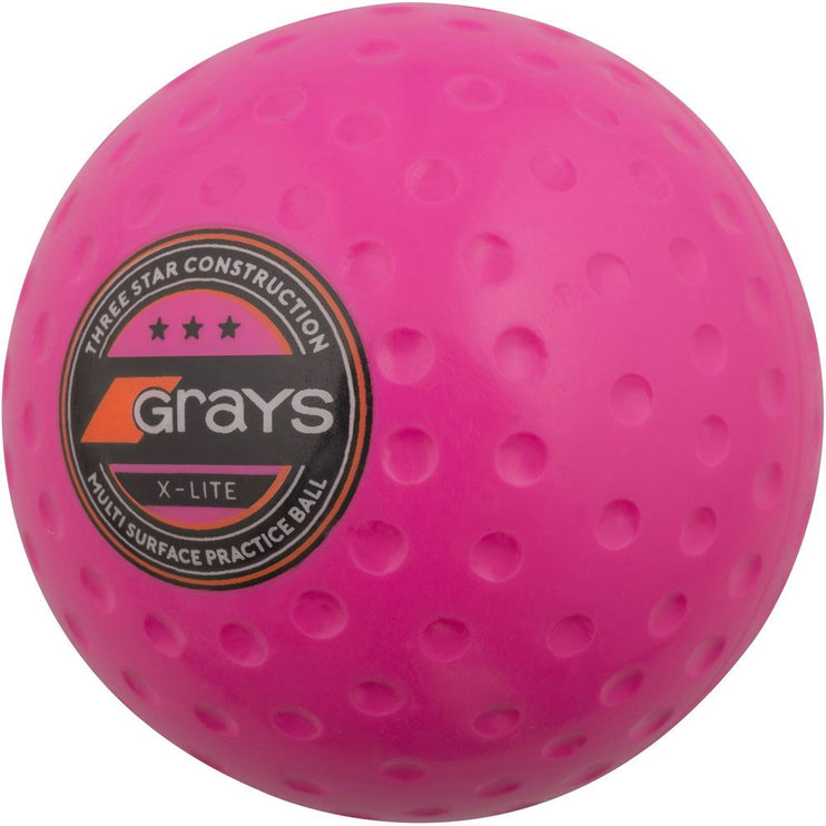 Grays X-Lite Hockey Ball Pink