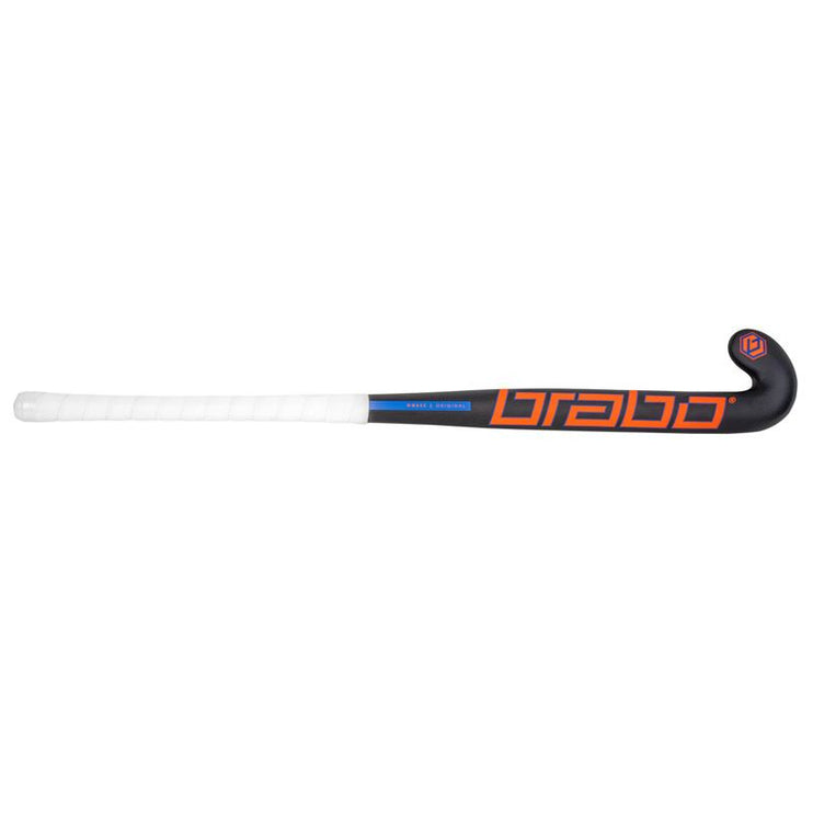 Brabo O'Geez Original Black/Orange Junior Wooden Hockey Stick 2022