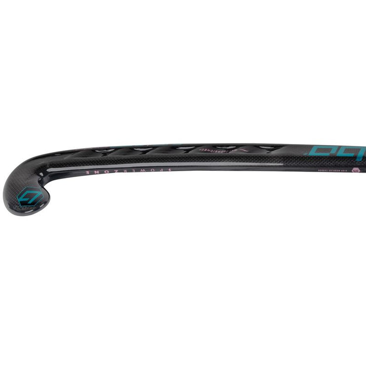 Brabo Elite 3 WTB Pure Studio LB Black/Aqua Composite Hockey Stick 2022