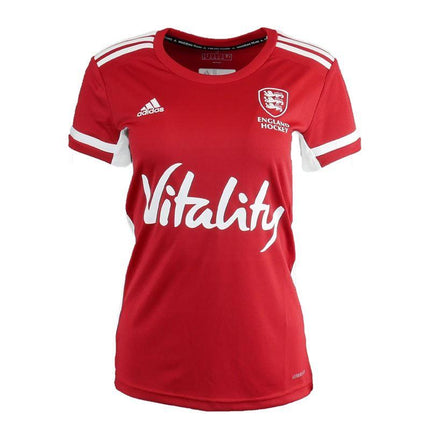 Adidas England Hockey Women's Home Replica Shirt - Red