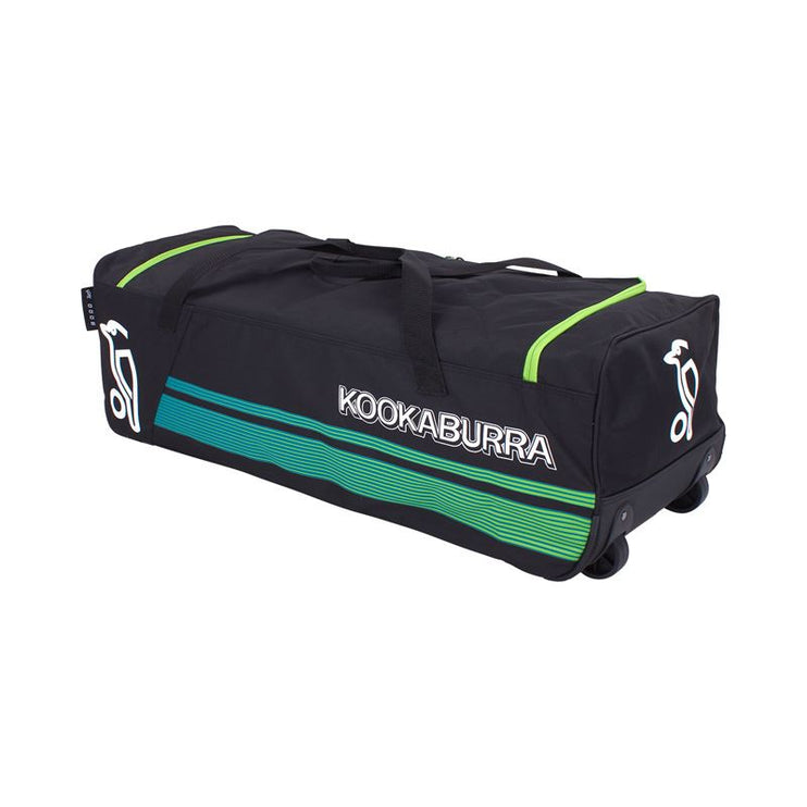 Kookaburra 9000 Wheelie Bag 2023 Green/Black