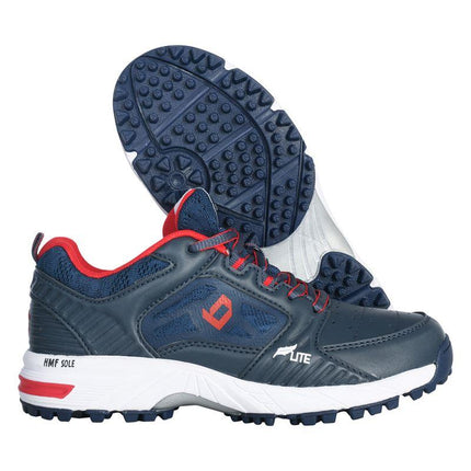 Brabo Tribute Navy/Red Junior Hockey Shoes 2020