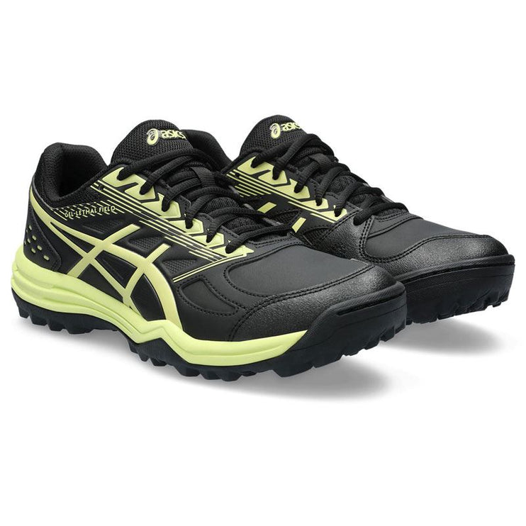 Asics Gel-Lethal Field Mens Hockey Shoes Black/Glow Yellow 2023