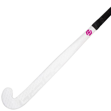 Brabo IT Pure Studio CC White/Pink Indoor Hockey Stick 2022