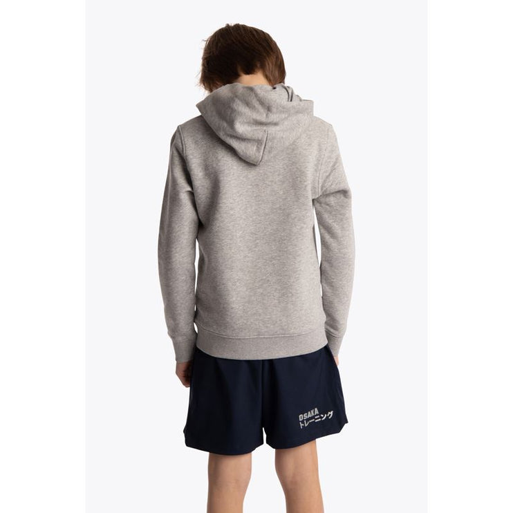 Osaka Deshi Kids Hoodie Blue Star Heather Grey