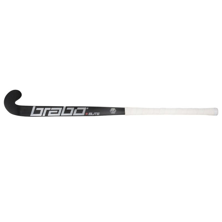 Brabo Elite 1 WTB Forged Carbon ELB Composite Hockey Stick Carbon/Silver 2022