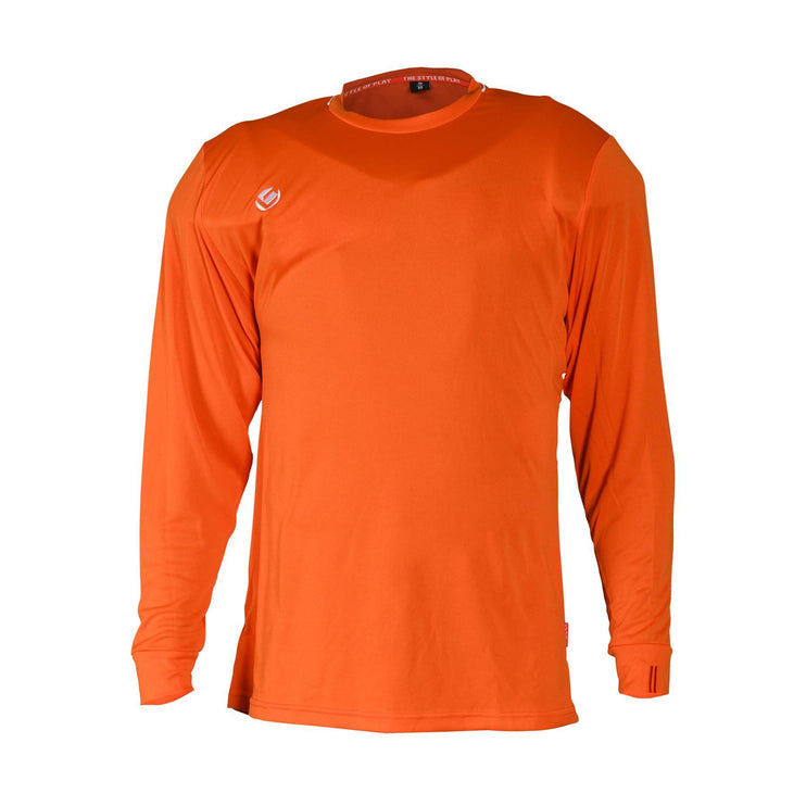 Brabo Goalie Shirt LS Uni Orange