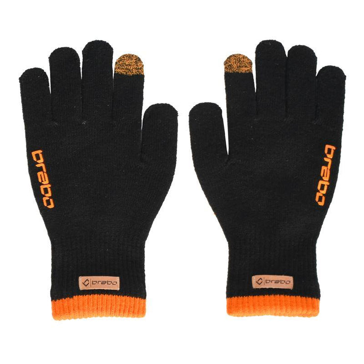 Brabo Wintergloves Swipe Black/Orange 2020