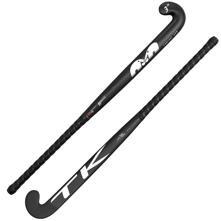 TK 3 Control Bow Black Junior Hockey Stick 2022