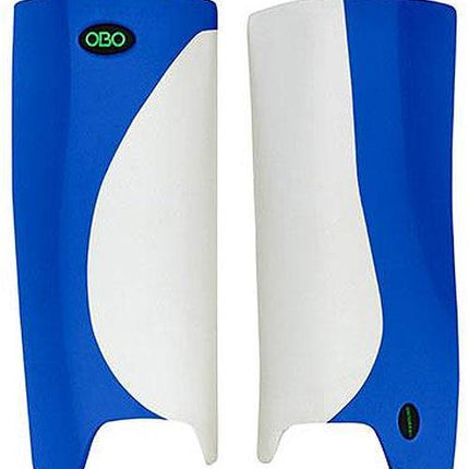 OBO Robo Hi-Rebound Leg Guards White/Blue