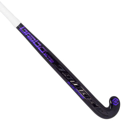 Brabo Elite 3 WTB Forged Carbon LB Purple Hockey Stick 2023