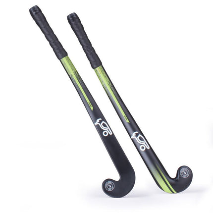 Kookaburra Neon Black Junior Hockey Stick 2023