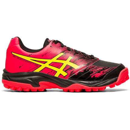 Asics Gel-Blackheath 7 GS Junior Hockey Shoes 2019 Black/Sour Yuzu