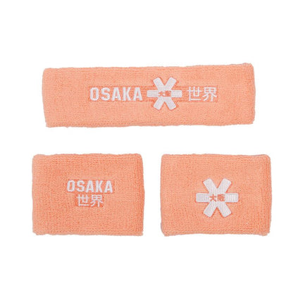 Osaka Sweatband Set 2.0 Peach Pink