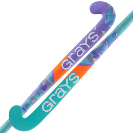 Grays Blast Ultrabow Micro Junior Wooden Hockey Stick Purple 2023