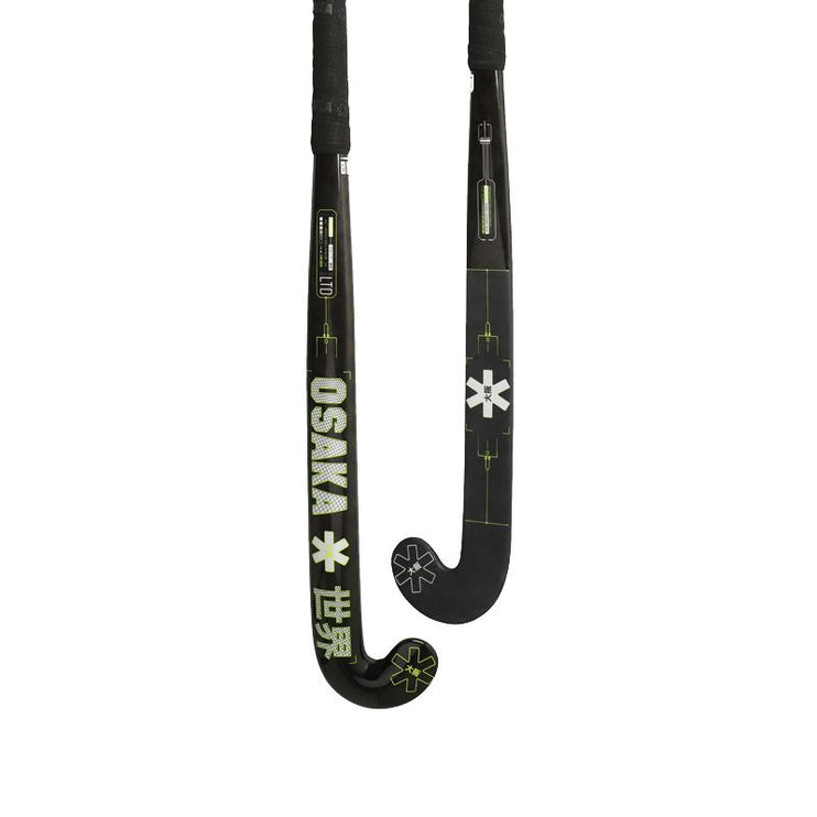 Osaka PRO TOUR LTD Low Bow Composite Hockey Stick - Grey/Lime Ltd.Ed.